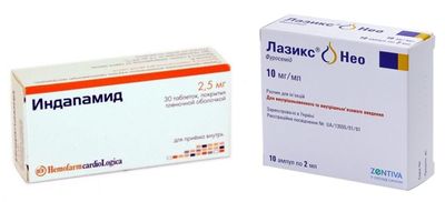 индапамид и лазикс