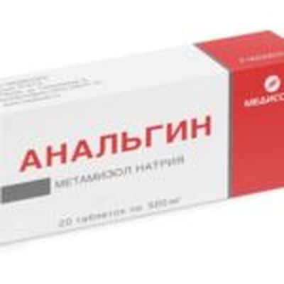 Анальгин таблетки