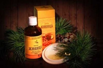 Кедровая живица на кедровом масле