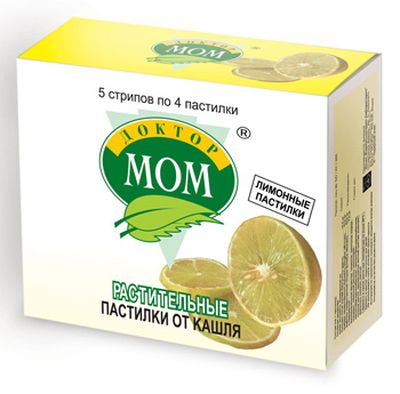Доктор Мом - пастилки от кашля