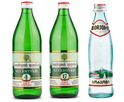 есентуки и боржоми