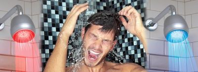 контрастный душ с чередованием холодной и теплой воды