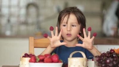 малина и ребенок