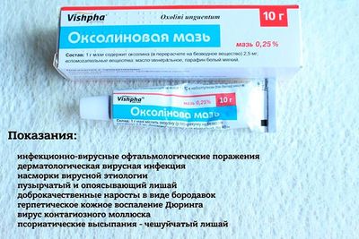 Для чего применяется Оксолиновая мазь: инструкция и отзывы