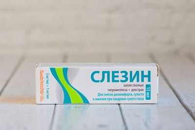 глазные капли слезин