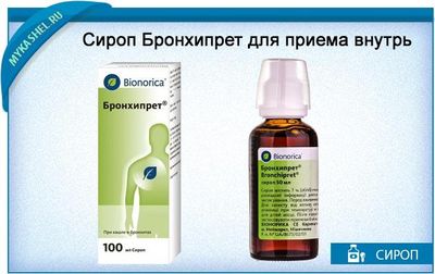 сироп Бронхипрет деткам