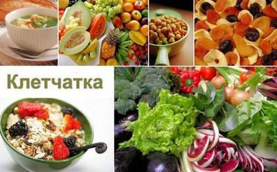 продукты с клетчаткой