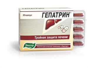 «Гепатрин» БАД для печени