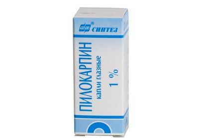 Глазные капли Пилокарпин